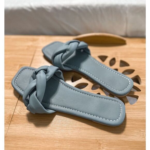 Blue rope sandals  - Picture 4 of 6